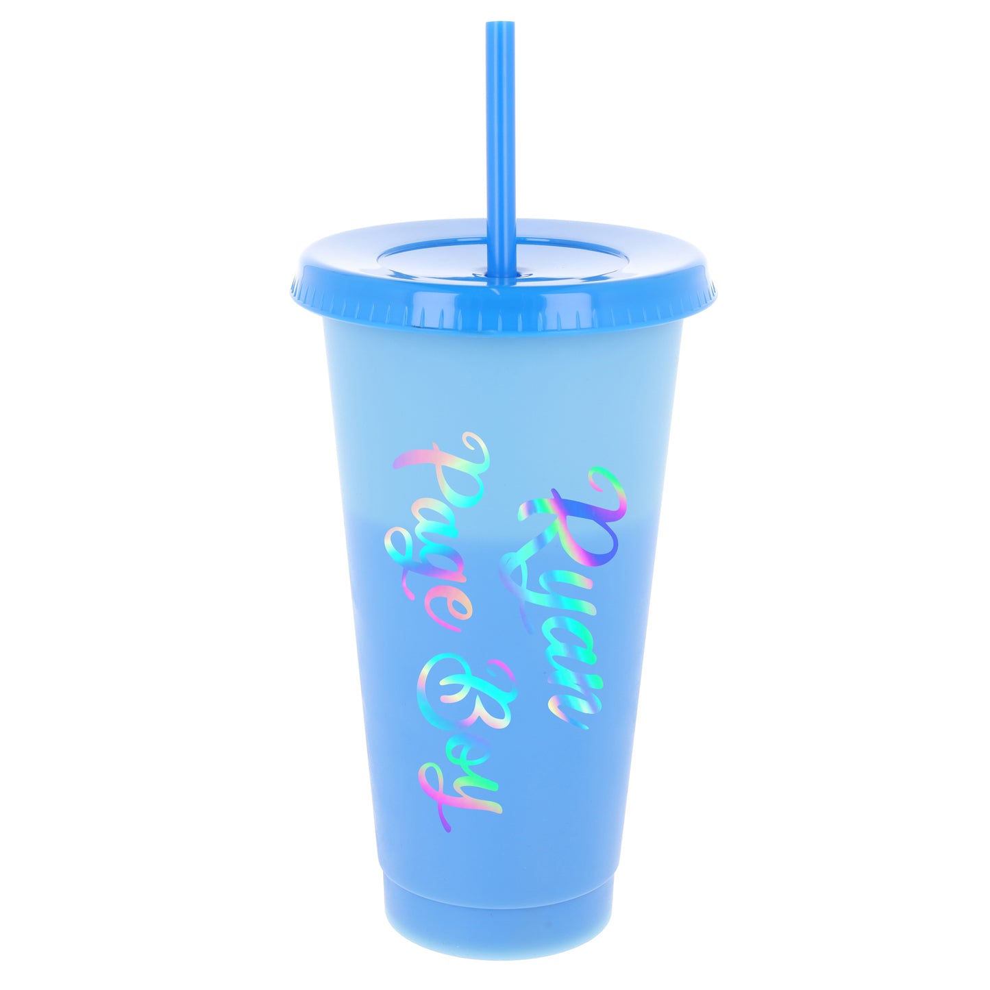 Personalised Page Boy Proposal Gift – Blue Juice Cup Keepsake