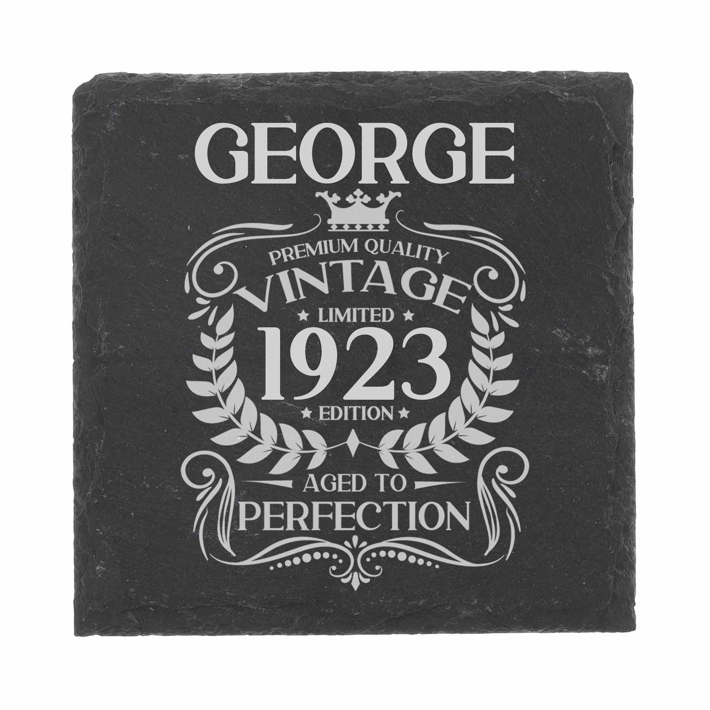 Personalised Vintage 1923 Mug and/or Coaster  - Always Looking Good -   