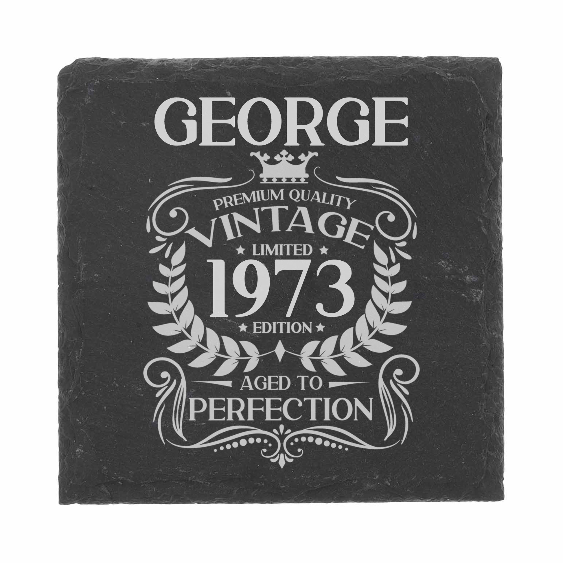 Personalised Vintage 1973 Mug and/or Coaster  - Always Looking Good -   