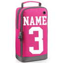 Football Boot Bag or Shoe Bag – Personalised with Name & Number