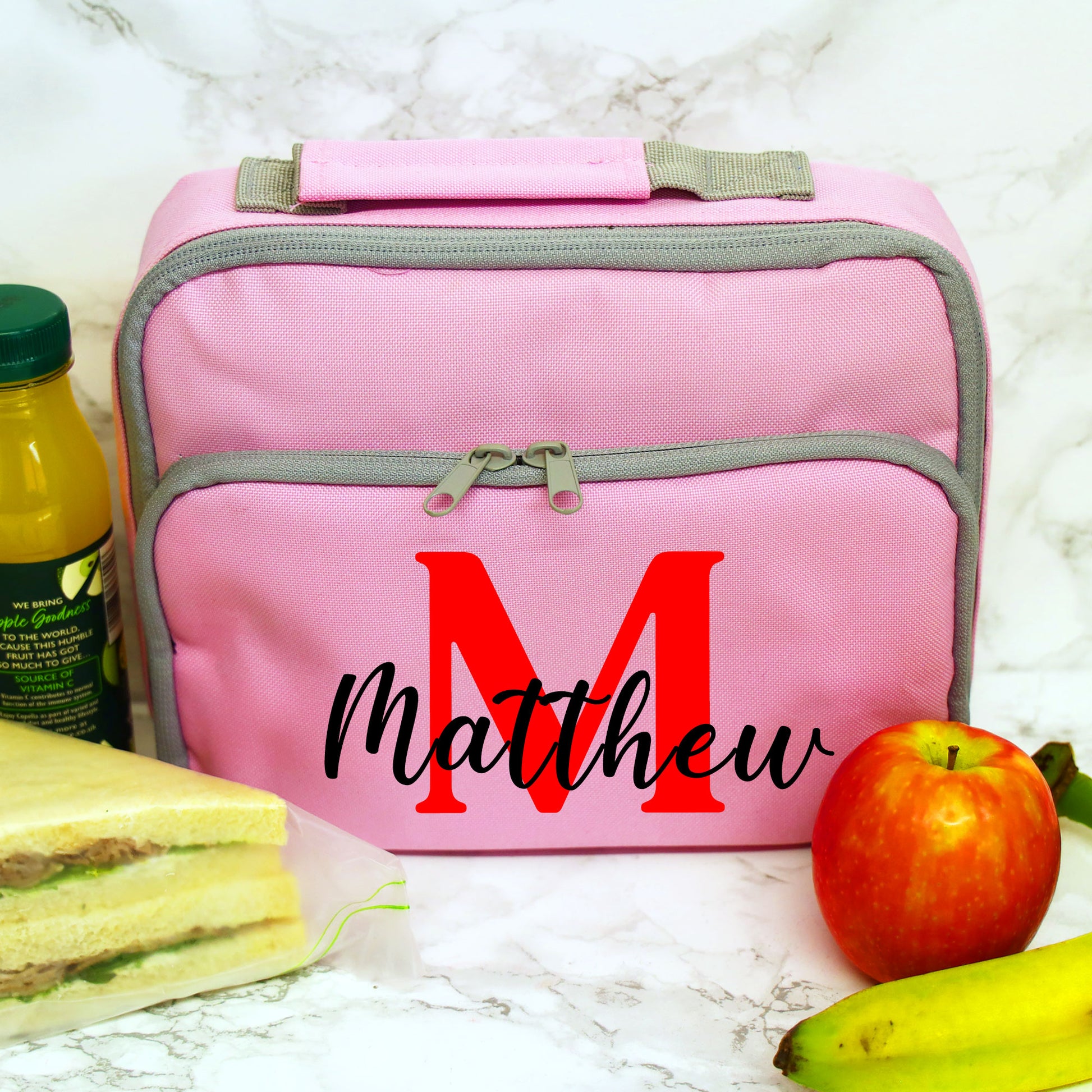 Personalised Lunch Bag with Name Childs School Lunch Box  - Always Looking Good -   