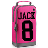 Football Boot Bag or Shoe Bag – Personalised with Name & Number