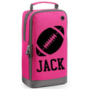 Rugby Boot Bag or Shoe Bag – Personalised with Name | Rugby Ball Design