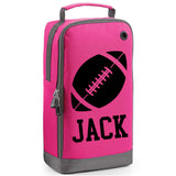Rugby Boot Bag or Shoe Bag – Personalised with Name | Rugby Ball Design