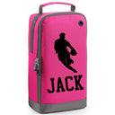 Rugby Boot Bag or Shoe Bag – Personalised with Name | Rugby Player Front-On Design