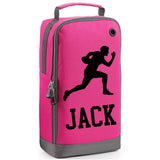 Rugby Boot Bag or Shoe Bag – Personalised with Name | Rugby Player Design