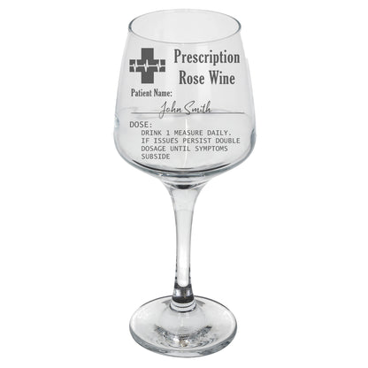 Funny Personalised Engraved Prescription Wine Glass For Wine Lovers  - Always Looking Good -   