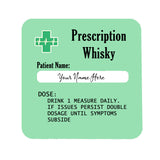 Personalised & Engraved Prescription Whisky Glass Gift