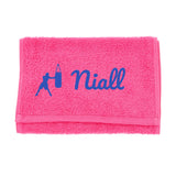 Personalised Boxing Gym Towel – Embroidered with Name | Choice of Design