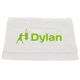 Personalised Boxing Gym Towel – Embroidered with Name | Choice of Design