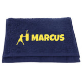 Personalised Boxing Gym Towel – Embroidered with Name | Choice of Design
