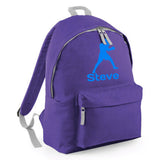 Personalised Boxer Design Backpack | Kids School Bag with Name