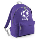 Personalised Football Backpack | Kids School Bag with Name