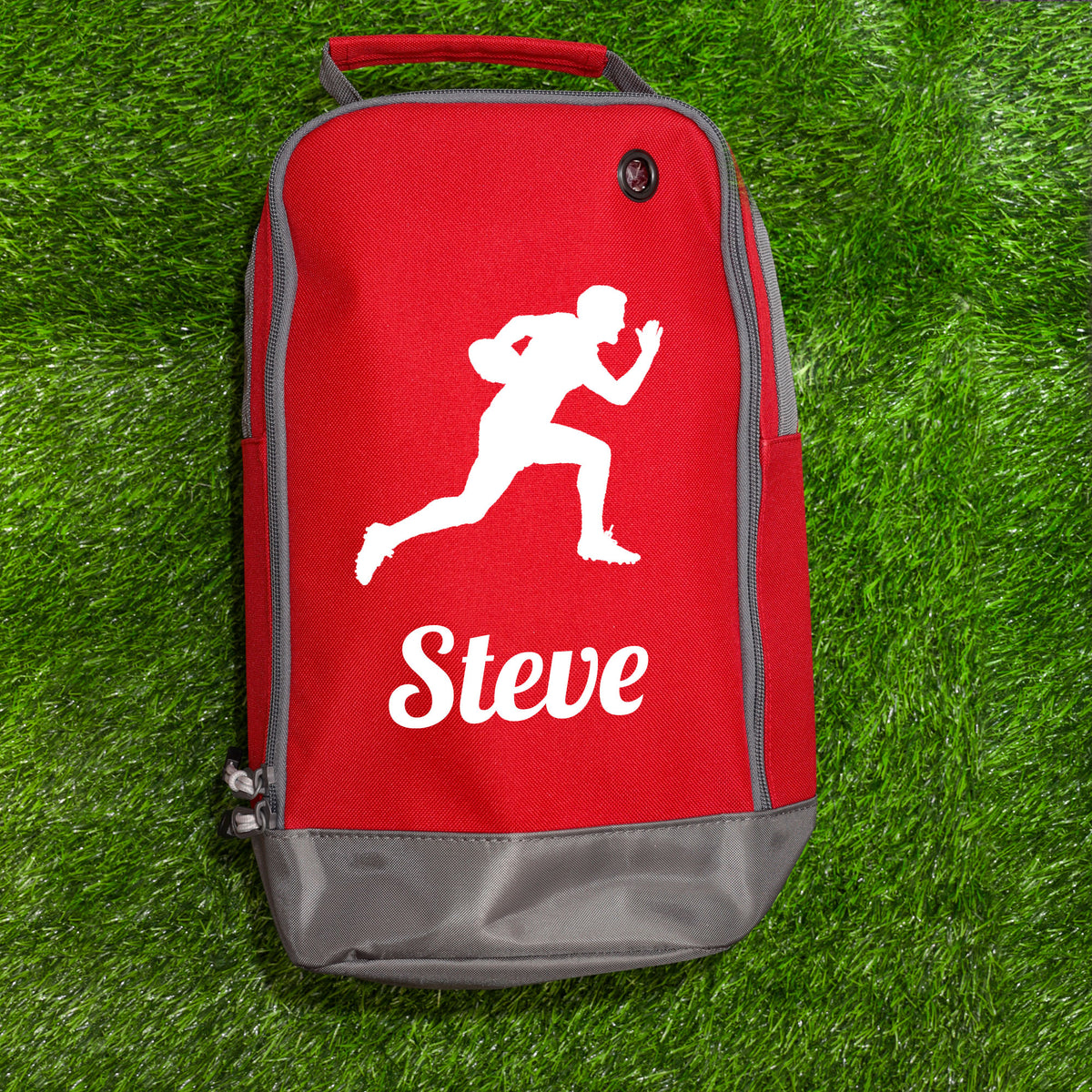 Rugby Boot Bag or Shoe Bag – Personalised with Name | Rugby Player Design