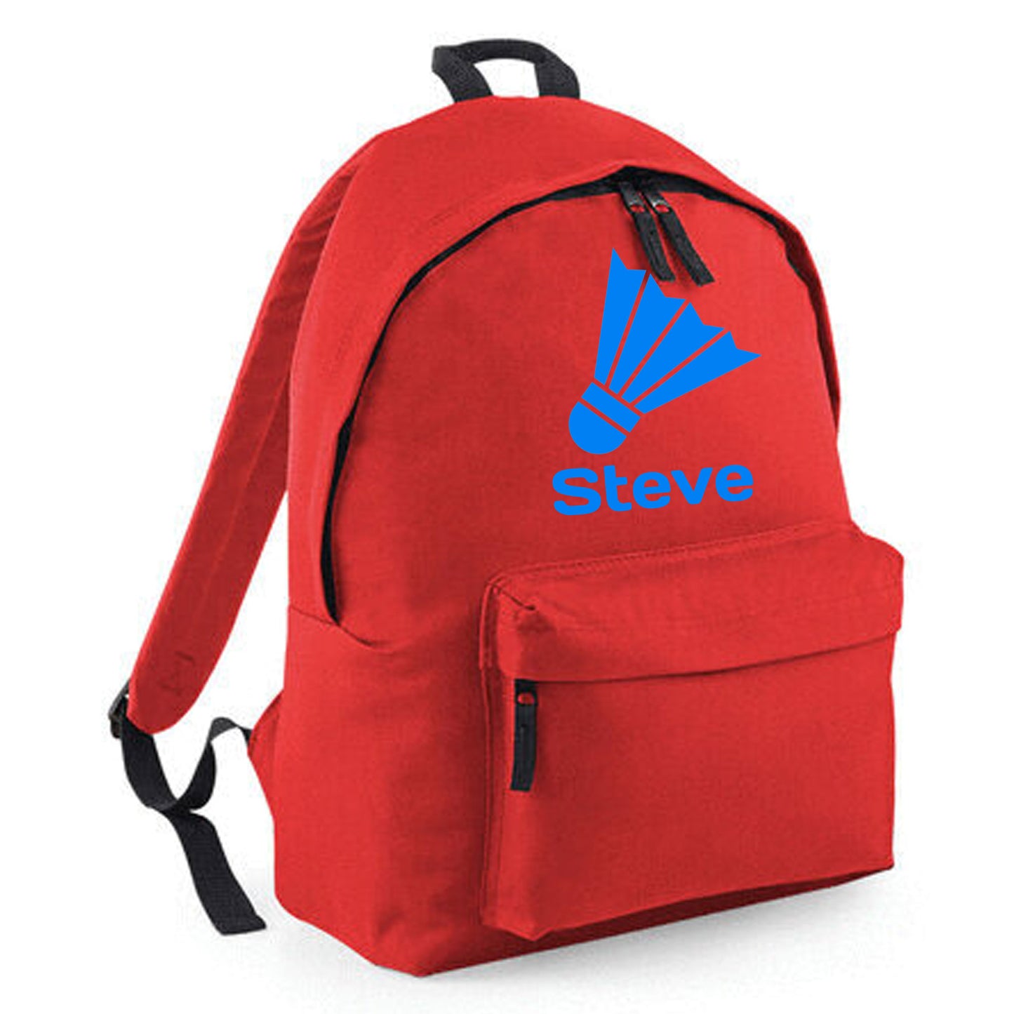 Personalised Badminton Backpack, Kids Rucksack Bag with Name