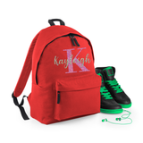 Personalised Name & Initial Backpack for Kids
