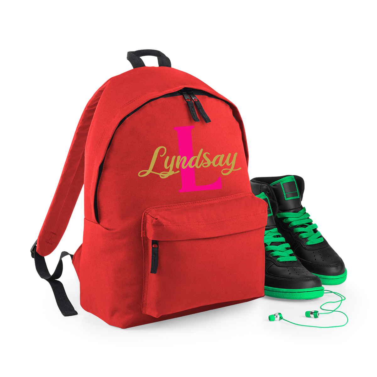 Personalised Name & Initial Backpack for Kids