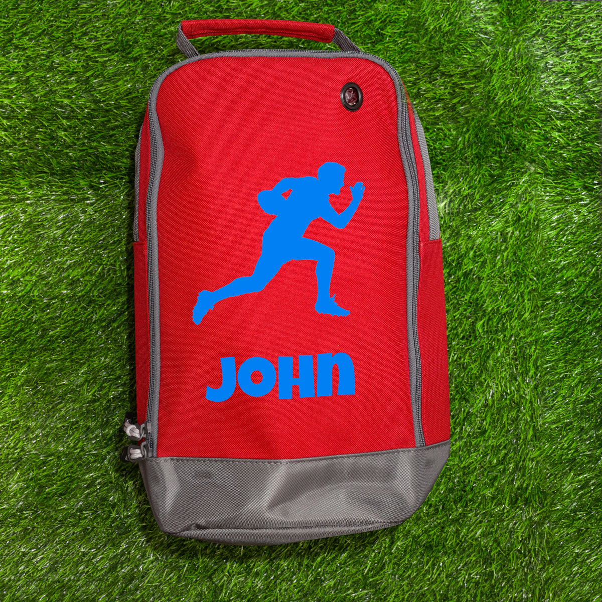 Rugby Boot Bag or Shoe Bag – Personalised with Name | Rugby Player Design