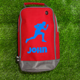 Rugby Boot Bag or Shoe Bag – Personalised with Name | Rugby Player Design