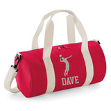 Personalised Volleyball Barrel Bag | Kids Sports Holdall with Name