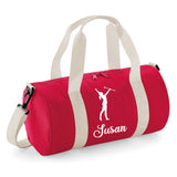 Personalised Baton Twirl Barrel Bag | Kids Sports Holdall with Name