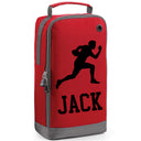 Rugby Boot Bag or Shoe Bag – Personalised with Name | Rugby Player Design