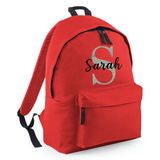 Personalised Name & Initial Backpack for Kids