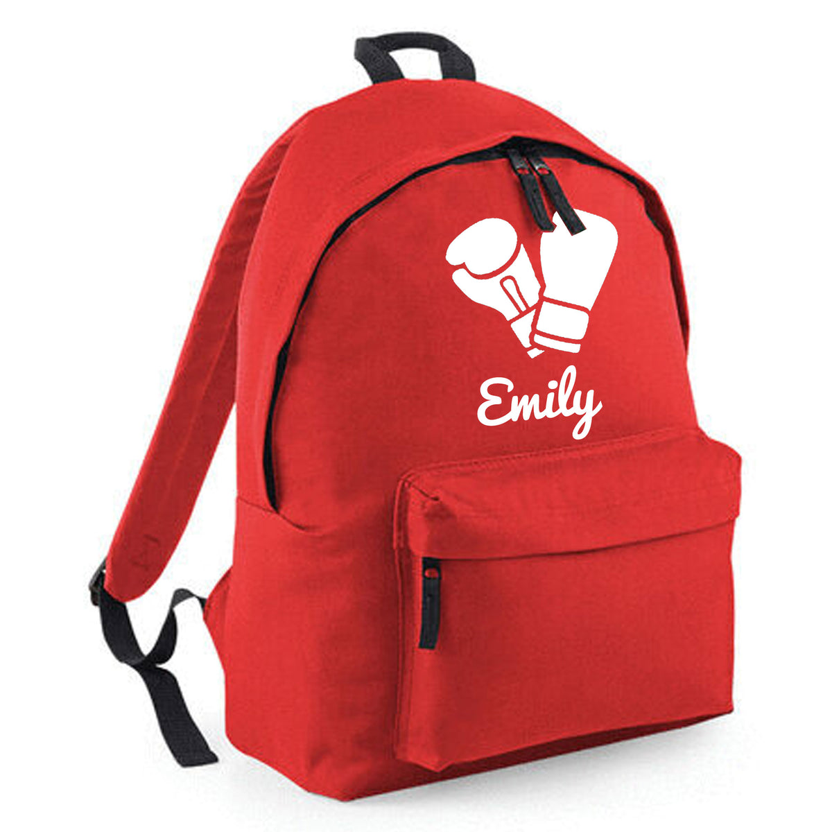 Personalised Boxing Gloves Backpack | Kids School Bag with Name