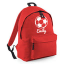 Personalised Football Backpack | Kids School Bag with Name
