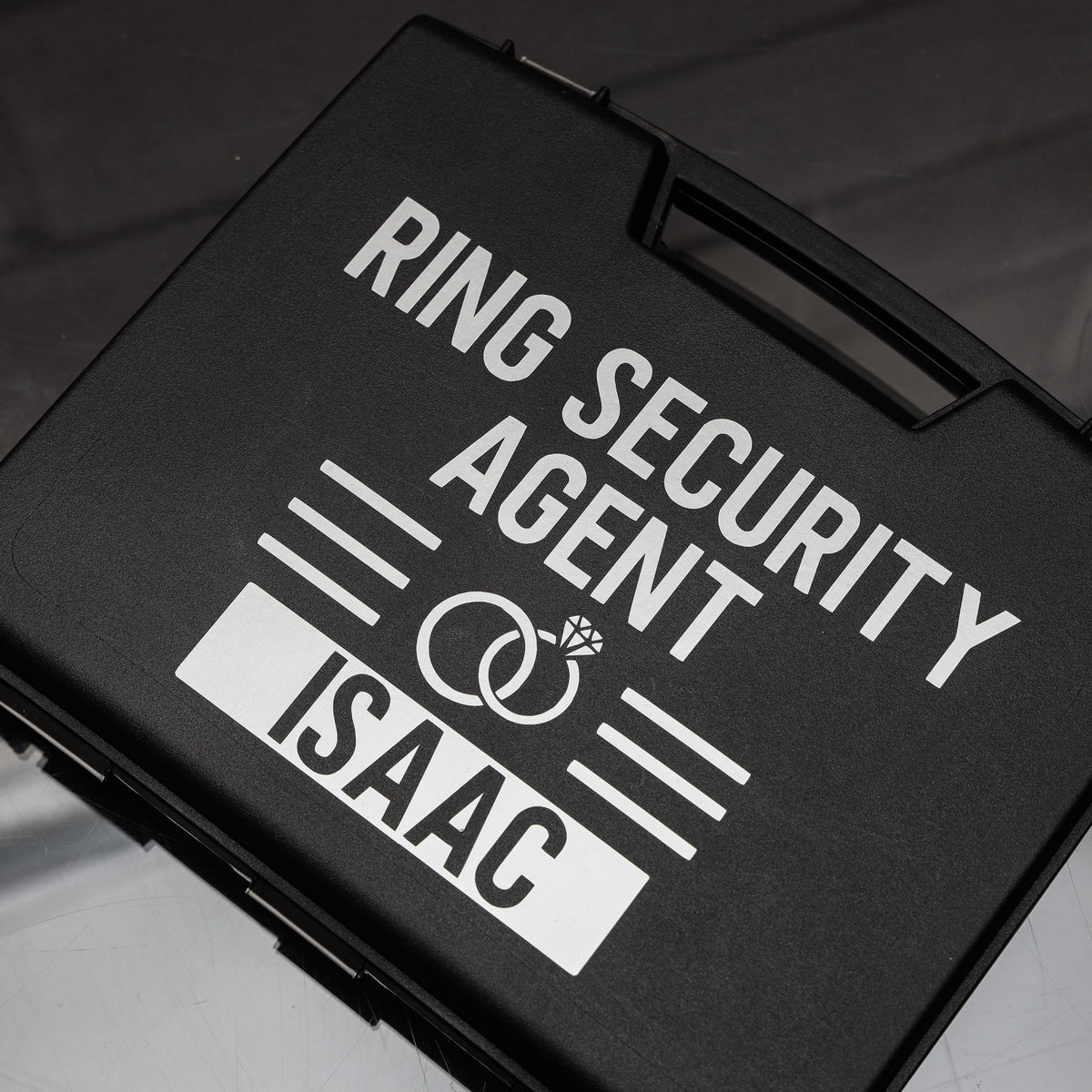 Personalised Page Boy Ring Bearer Accessories Security Box
 - Always Looking Good -     - Always Looking Good -   