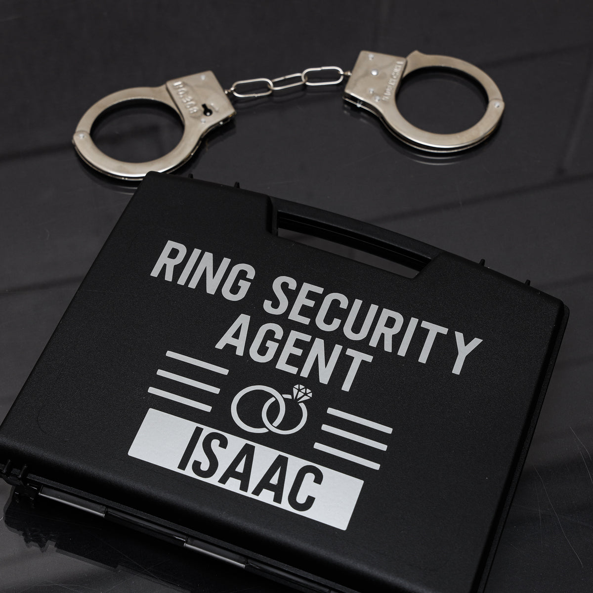 Personalised Page Boy Ring Bearer Accessories Security Box
 - Always Looking Good -     - Always Looking Good -   