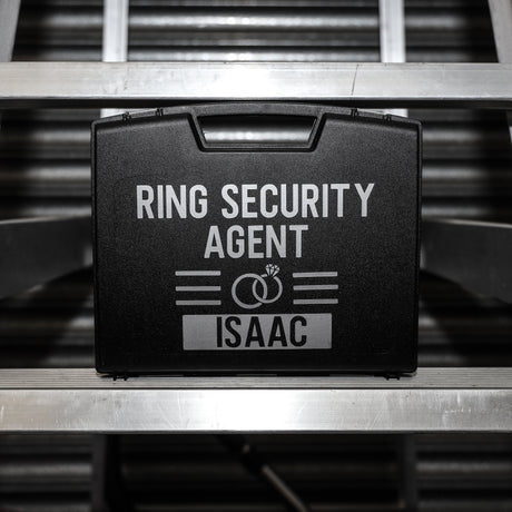 Personalised Page Boy Ring Bearer Accessories Security Box
 - Always Looking Good -   