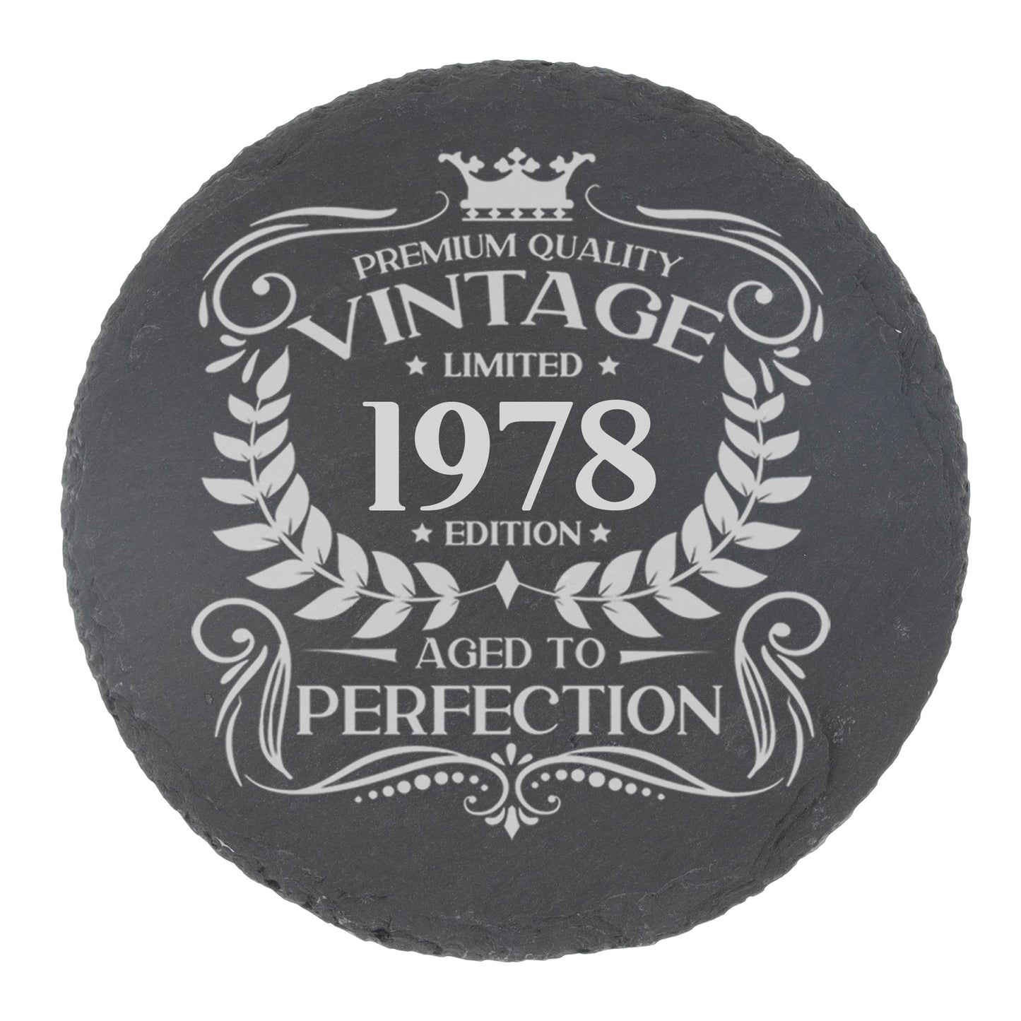 Personalised Vintage 1978 Mug and/or Coaster  - Always Looking Good -   