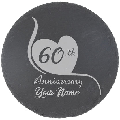 ANY YEAR Personalised Wedding Anniversary Engraved Couple Champagne Glasses
