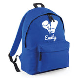 Personalised Boxing Gloves Backpack | Kids School Bag with Name