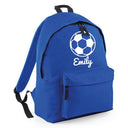 Personalised Football Backpack | Kids School Bag with Name
