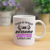 This Is What An Awesome [Your Text] Looks Like Personalised Ceramic Mug