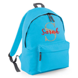 Personalised Name & Initial Backpack for Kids