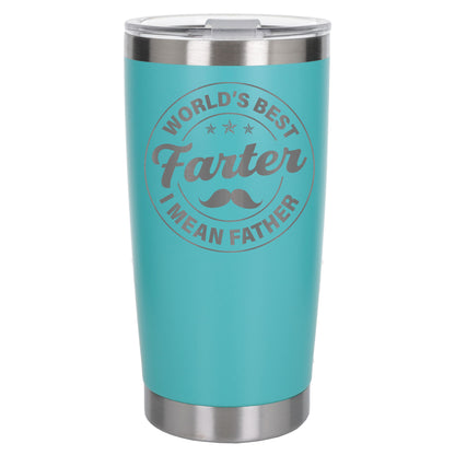 Personalised Best Farter I Mean Father Thermal Cup for Birthday Present