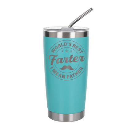 Personalised Best Farter I Mean Father Thermal Cup for Birthday Present