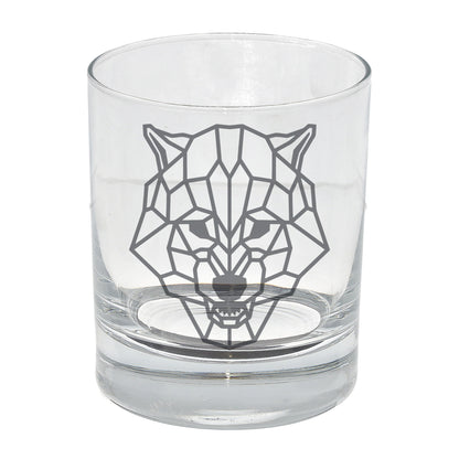 Wolf Engraved Whisky Tumbler Glass For Wolf Lovers - Always Looking Good -   
