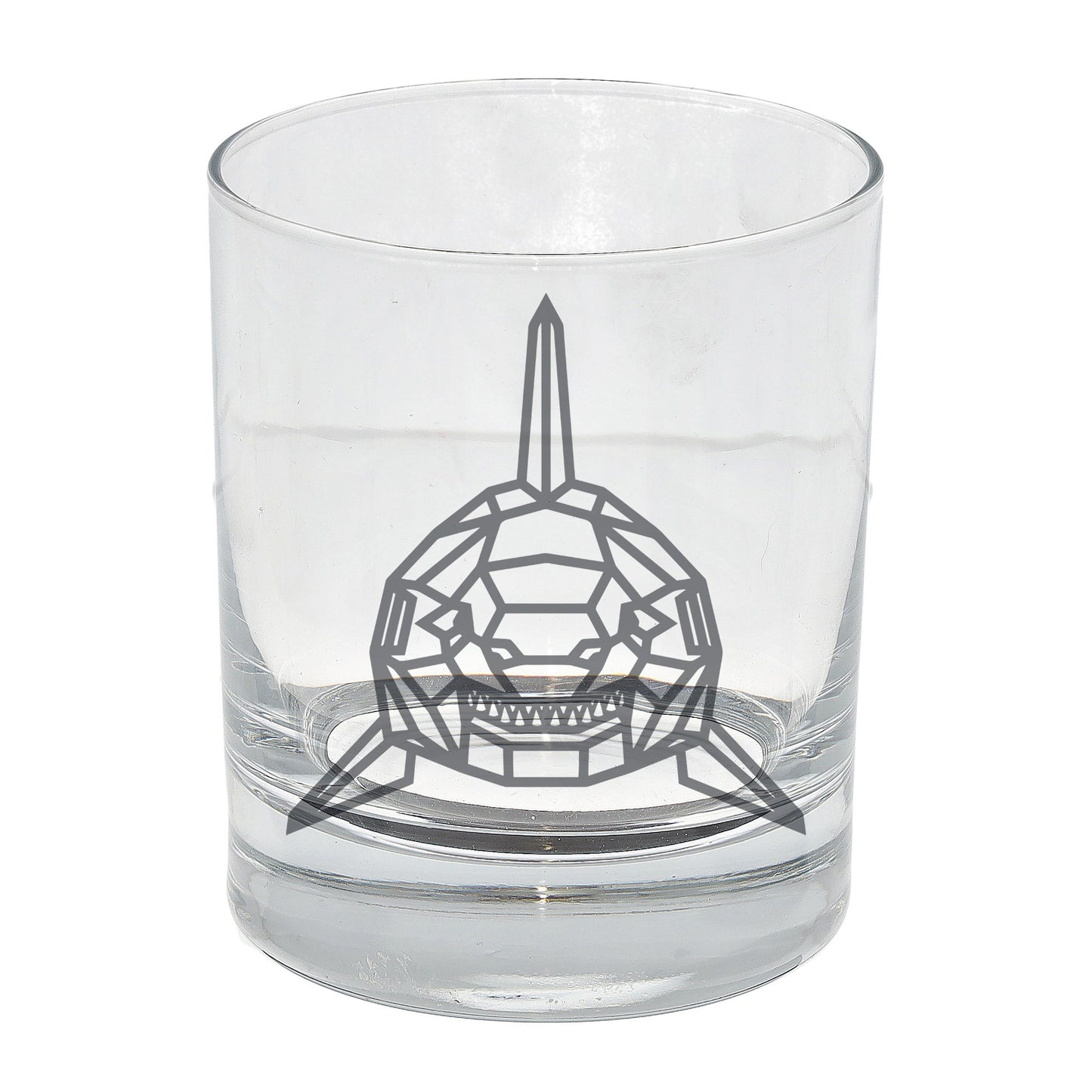 Shark Engraved Whisky Glass  - Always Looking Good -   