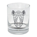 Rhino Engraved Whisky Glass  - Always Looking Good -   