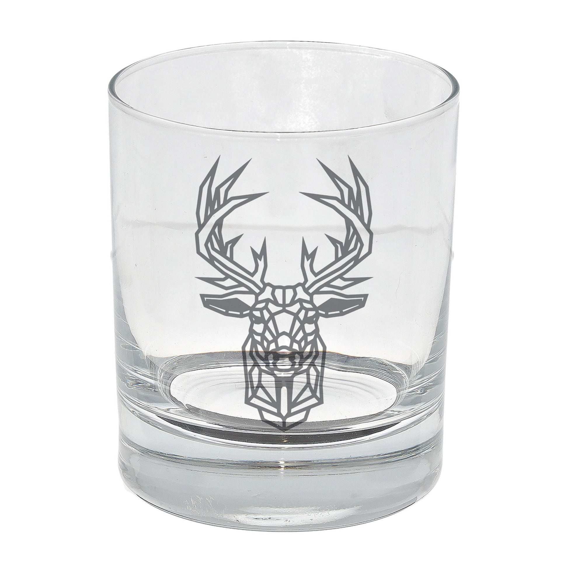 Stag Engraved Whisky Glass  - Always Looking Good -   