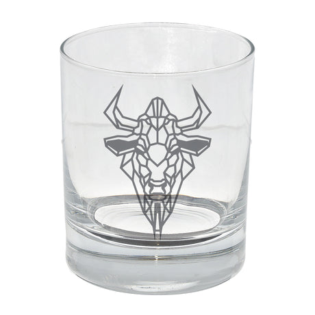 Buffalo Engraved Whisky Glass  - Always Looking Good -   whisky glasses engraved 