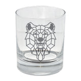 Bear Engraved Whisky Glass  - Always Looking Good -   