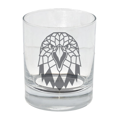 Eagle Engraved Whisky Glass  - Always Looking Good -   