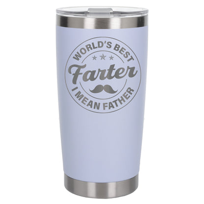 Personalised Best Farter I Mean Father Thermal Cup for Birthday Present