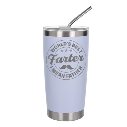 Personalised Best Farter I Mean Father Thermal Cup for Birthday Present
