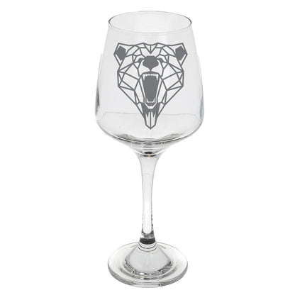 Grizzly Bear Engraved Wine Glasses For Wine Lovers - Always Looking Good -   